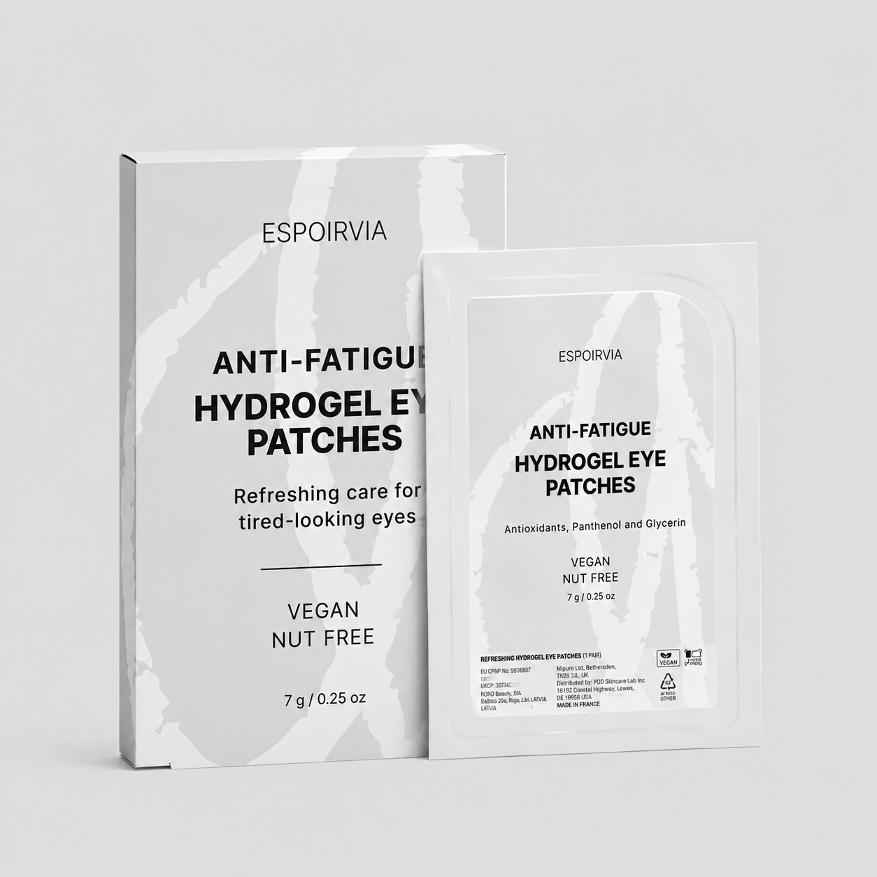 Anti-Fatigue Hydrogel Eye Patches